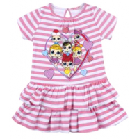 20-120303 "L.O.L." Платье для девочки, 2-6 лет, розовый 20-120303 "L.O.L." Платье для девочки, 2-6 лет, розовый