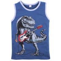 20-12042 "Rock" Майка для мальчика, 8-12 лет 20-12042 "Rock" Майка для мальчика, 8-12 лет