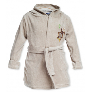 20-12810HV "Monkey" Халат махровый для мальчика, 2-5 лет,бежевый 20-12810HV "Monkey" Халат махровый для мальчика, 2-5 лет,бежевый
