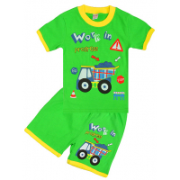 20-20102 "Work", костюм для мальчика, 1-4 года, салатовый 20-20102 "Work", костюм для мальчика, 1-4 года, салатовый