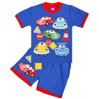 20-20106 "Cars", костюм для мальчика, 1-4 года, синий 20-20106 "Cars", костюм для мальчика, 1-4 года, синий