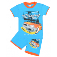 20-202104-5 "Racing" Костюм для мальчика, 4-8 лет, голубой 20-202104-5 "Racing" Костюм для мальчика, 4-8 лет, голубой
