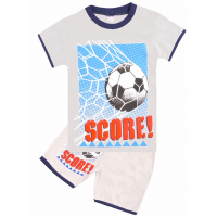 20-202105 "Score!" Костюм для мальчика, 4-8 лет, серый 20-202105 "Score!" Костюм для мальчика, 4-8 лет, серый
