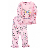 20-30053 "Bunny" Пижама для девочки, 2-5 лет, св-розовый 20-30053 "Bunny" Пижама для девочки, 2-5 лет, св-розовый