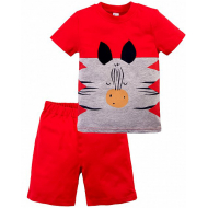 20-35102 "Funny" Костюм для мальчика, 1-4 года, красный 20-35102 "Funny" Костюм для мальчика, 1-4 года, красный