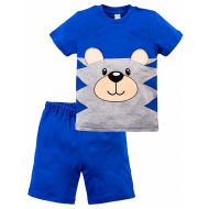 20-35104 "Funny" Костюм для мальчика, 1-4 года, электрик 20-35104 "Funny" Костюм для мальчика, 1-4 года, электрик