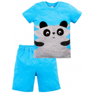 20-35105 "Funny" Костюм для мальчика, 1-4 года, голубой 20-35105 "Funny" Костюм для мальчика, 1-4 года, голубой