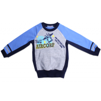 20-49005 "Aircorp" Толстовка для мальчика, 2-6 лет 20-49005 "Aircorp" Толстовка для мальчика, 2-6 лет