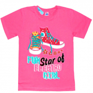 15-9130201 "Fun Star" футболка для девочек 9-13 лет, розовый 15-9130201 "Fun Star" футболка для девочек 9-13 лет, розовый