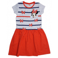 47-258201-2 "Minni" Платье для девочки 2-5 лет, красный 47-258201-2 "Minni" Платье для девочки 2-5 лет, красный