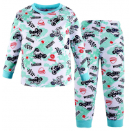 47-378116 Пижама для мальчика, 3-7 лет, мята 47-378116 Пижама для мальчика, 3-7 лет, мята