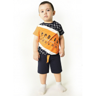 TR-0133-4 Костюм для мальчика, 2-5 лет, оранжевый TR-0133-4 Костюм для мальчика, 2-5 лет, оранжевый