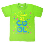 15-260201 "Cool" Футболка для девочек 2-6 лет, салатовый 15-260201 "Cool" Футболка для девочек 2-6 лет, салатовый