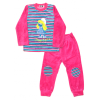 78102 "Pink Smurf" Костюм для девочек, велюр 78102 "Pink Smurf" Костюм для девочек, велюр