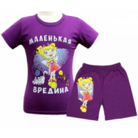 44-252510 "Маленькая вредина" Комплект для девочки, 2-5 лет 44-252510 "Маленькая вредина" Комплект для девочки, 2-5 лет