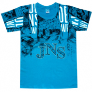 05-1216102 "JNS" Футболка для мальчика, 12-16 лет, бирюза 05-1216102 "JNS" Футболка для мальчика, 12-16 лет, бирюза