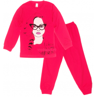 09-9128214 "Fashion" Пижама для девочки, 9-12 лет 09-9128214 "Fashion" Пижама для девочки, 9-12 лет