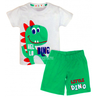 10-142162 "HELLO DINO" Комплект для мальчика, 1-4 года, серый\зеленый 10-142162 "HELLO DINO" Комплект для мальчика, 1-4 года, серый\зеленый