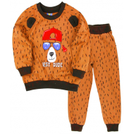 10-148116 "BEAR" Костюм для мальчика, 1-4 года, коричневый 10-148116 "BEAR" Костюм для мальчика, 1-4 года, коричневый
