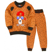 10-148116 "BEAR" Костюм для мальчика, 1-4 года, коричневый 10-148116 "BEAR" Костюм для мальчика, 1-4 года, коричневый