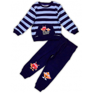 10-258101 Костюм для мальчика, 2-5 лет, синий 10-258101 Костюм для мальчика, 2-5 лет, синий