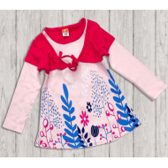 10-37804 Платье для девочки, 3-7 лет, св-розовый 10-37804 Платье для девочки, 3-7 лет, св-розовый