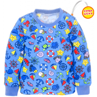 09-25104 "SEA TRIP" Кофта для мальчика, 2-5 лет, голубой 09-25104 "SEA TRIP" Кофта для мальчика, 2-5 лет, голубой