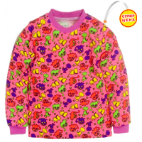 09-25106 "ДИНОЗАВРИКИ" Кофта, 2-5 лет, розовый 09-25106 "ДИНОЗАВРИКИ" Кофта, 2-5 лет, розовый