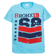 11-10130115 "Bronx" футболка для мальчиков, 10-13 лет, бирюзовый 11-10130115 "Bronx" футболка для мальчиков, 10-13 лет, бирюзовый