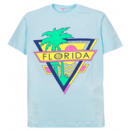 11-10130203 "Florida" футболка для девочек, 10-13 лет, св-голубой 11-10130203 "Florida" футболка для девочек, 10-13 лет, св-голубой