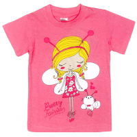 11-140211 "Pretty" Футболка, 1-4 года, розовый 11-140211 "Pretty" Футболка, 1-4 года, розовый
