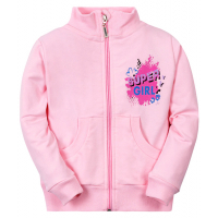 11-141204 "Super" Толстовка на молнии, 1-4 года, розовый 11-141204 "Super" Толстовка на молнии, 1-4 года, розовый