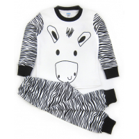 11-148150 "Safari zebra" Пижама для мальчика, 1-4 года, молочный 11-148150 "Safari zebra" Пижама для мальчика, 1-4 года, молочный