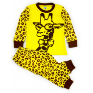 11-148152 "Safari giraffe" Пижама для мальчика, 1-4 года, желтый 11-148152 "Safari giraffe" Пижама для мальчика, 1-4 года, желтый