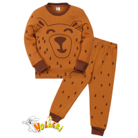 11-148151 "Safari bear" Пижама для мальчика, 1-4 года, коричневый 11-148151 "Safari bear" Пижама для мальчика, 1-4 года, коричневый