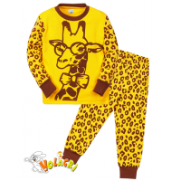 11-148152 "Safari giraffe" Пижама для мальчика, 1-4 года, желтый 11-148152 "Safari giraffe" Пижама для мальчика, 1-4 года, желтый