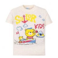11-140189 "Sailor Kids" Футболка, молочный, 1-4 года 11-140189 "Sailor Kids" Футболка, молочный, 1-4 года
