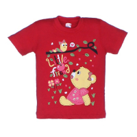 11-140277 "Little Friend" Футболка, красный, 1-4 года 11-140277 "Little Friend" Футболка, красный, 1-4 года