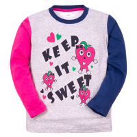 11-251234 "Strawberry" Джемпер для девочки, 2-5 лет* 11-251234 "Strawberry" Джемпер для девочки, 2-5 лет*