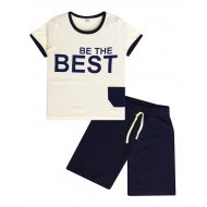11-253141 "The Best" Костюм для мальчика, 4-7 лет, молочный 11-253141 "The Best" Костюм для мальчика, 4-7 лет, молочный