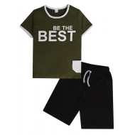 11-253143 "The Best" Костюм для мальчика, 4-7 лет, хаки 11-253143 "The Best" Костюм для мальчика, 4-7 лет, хаки