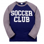 11-581108 "Soccer Club" лонгслив для мальчика, 5-8 лет, синий 11-581108 "Soccer Club" лонгслив для мальчика, 5-8 лет, синий