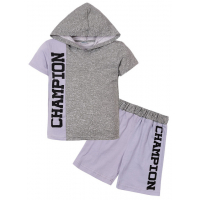 11-582141 "CHAMPION" Костюм, 5-8 лет, меланж\серый 11-582141 "CHAMPION" Костюм, 5-8 лет, меланж\серый