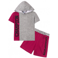 11-582143 "CHAMPION" Костюм, 5-8 лет, меланж\бордовый 11-582143 "CHAMPION" Костюм, 5-8 лет, меланж\бордовый