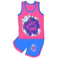 11-582224 "Be Kind" комплект летний для девочки, 5-8 лет 11-582224 "Be Kind" комплект летний для девочки, 5-8 лет