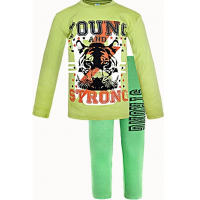 11-91281041 "Yong & Strong" Комплект для мальчика, интерлок, 9-12 лет, травяной\хаки 11-91281041 "Yong & Strong" Комплект для мальчика, интерлок, 9-12 лет, травяной\хаки
