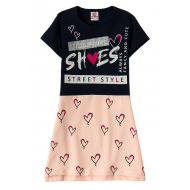 12-3794-1 "She's" Платье для девочки, 3-7 лет, т.синий 12-3794-1 "She's" Платье для девочки, 3-7 лет, т.синий