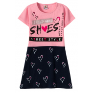 12-3794-5 "She's" Платье для девочки, 3-7 лет, розовый 12-3794-5 "She's" Платье для девочки, 3-7 лет, розовый