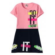 12-3796-1 "Do It" Платье для девочки, 3-7 лет, розовый 12-3796-1 "Do It" Платье для девочки, 3-7 лет, розовый