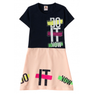 12-3796-6 "Do It" Платье для девочки, 3-7 лет, т.синий 12-3796-6 "Do It" Платье для девочки, 3-7 лет, т.синий